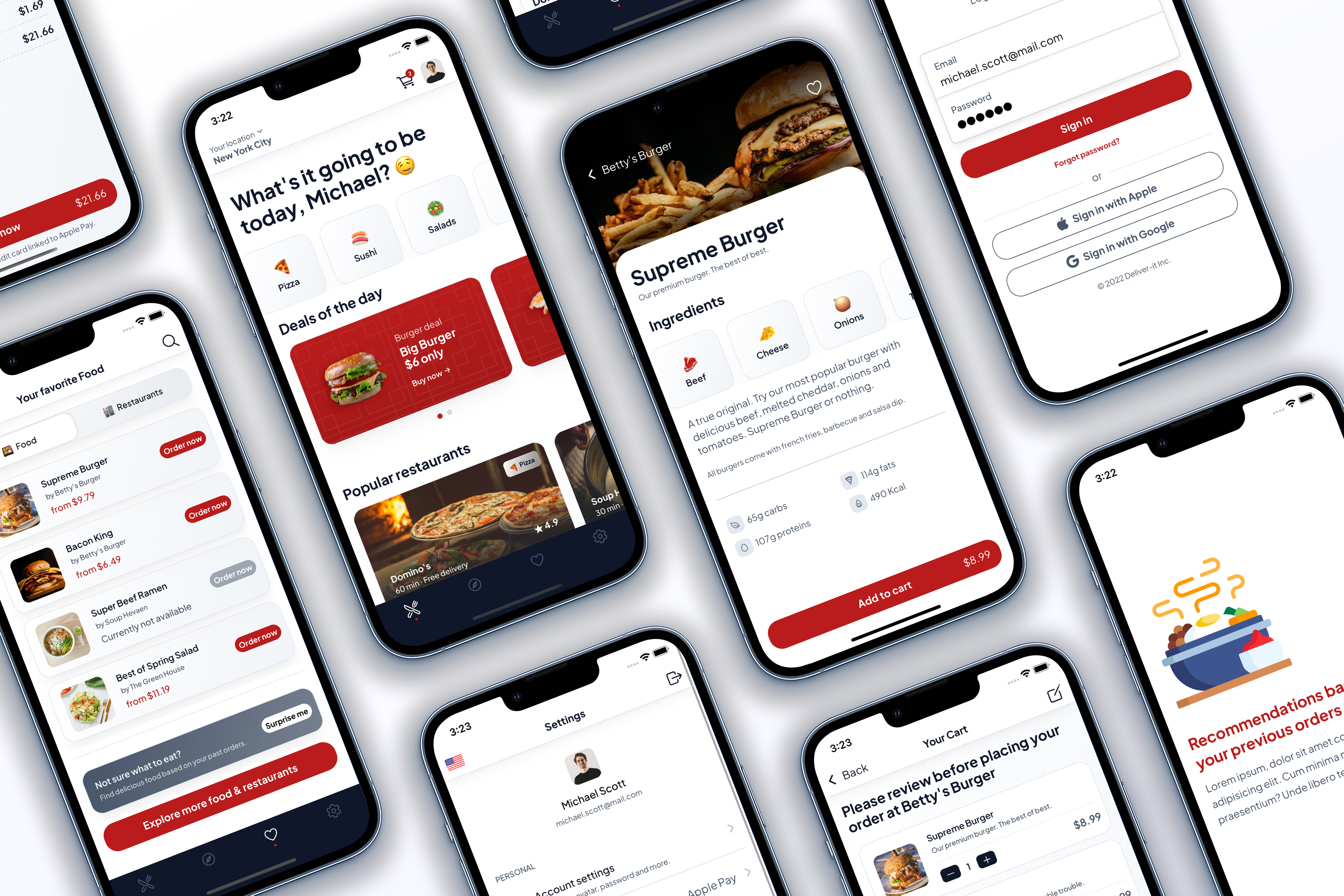 Deliver-it - Food - E-Commerce - Delivery | Mobile App Template | Ionic 6 | Capacitor 3 - 3